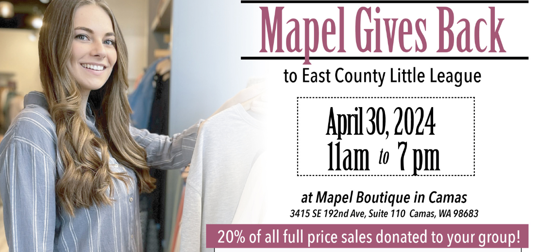 Mapel Gives Back Fundraiser